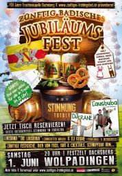 Zünftig Badisches Jubiläumsfest - Bezirksmusikfest